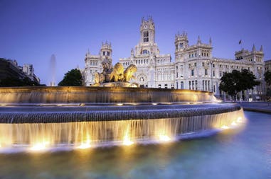 Spain Madrid Plaza Cibeles