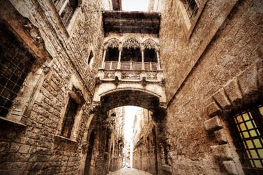 Spain Barcelona Barrio Gotico