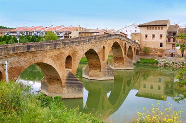 Spain Pamplona bridge