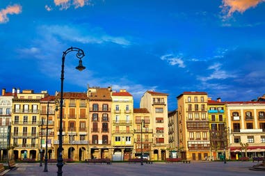 Spain Pamplona square