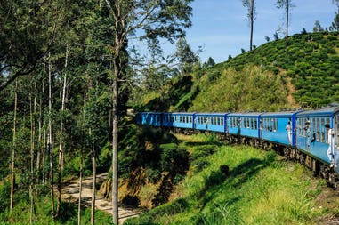Sri Lanka Nuwara Eliya train ride
