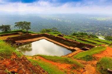 Sri Lanka Sigiriya swimming pools