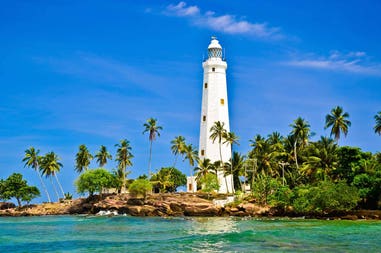 Lighhouse in Dondra Head in Sri Lanka