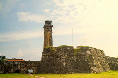 View of Fort Galle in Sri Lanka