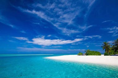 Maldives beach