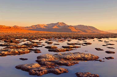 Landscape of Salt Lake City in the United States of America