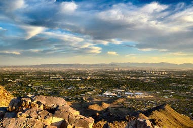 Paesaggio di Phoenix negli Stati Uniti d'America