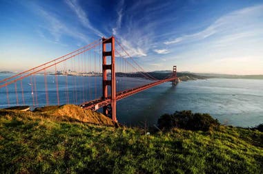 Il Golden Gate di San Francisco negli Stati Uniti d'America