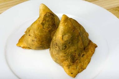 South Africa fried samoosas