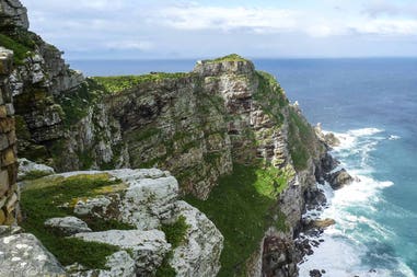 Sea at Cape Point in South Africa