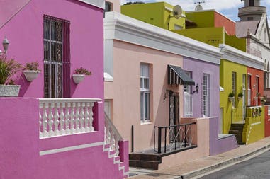 Malay quarter in Cape Town in South Africa