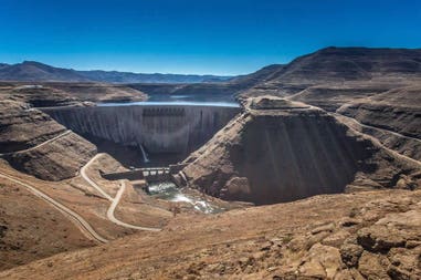 Lesotho Maluti mountains
