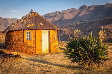 Lesotho Basotho house
