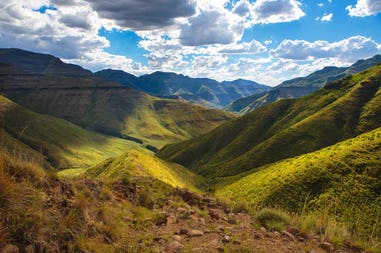 Lesotho Maluti mountains