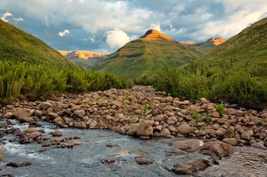 Lesotho Maluti mountains