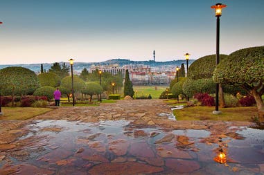 Union Buiildings gardens in Pretoria