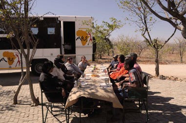 Pausa pranzo safari Africa4Us
