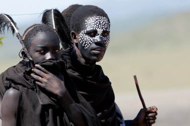 Maasai people in Tanzania