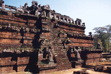 Temple in Siem Reap in Cambodia