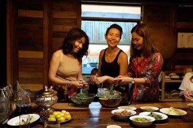 farm stay thailandia attività in cucina