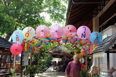 Bo Sang vilaggio in Thailandia