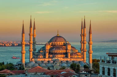 Turchia Istanbul Moschea Blu