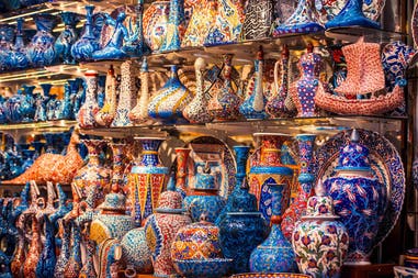 Istanbul Grand Bazaar ceramics