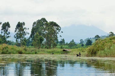 Landscape in Uganda