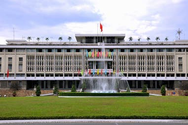 Reunification Palace Ho Chi Minh City in Vietnam