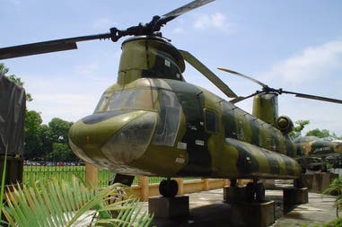 Vietnam war helicopter
