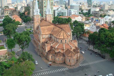Notre Dame in Saigon in Vietnam