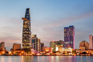 Vietnam Saigon skyline