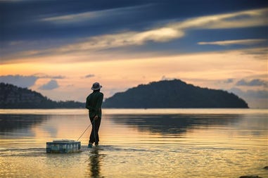 Panorama Lago in Vietnam