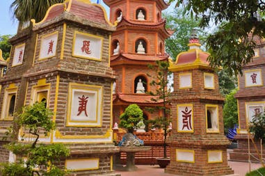 Vietnam Hanoi pagode