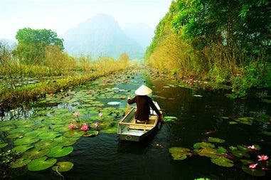 Huong Pagoda in Hanoi in Vietnam