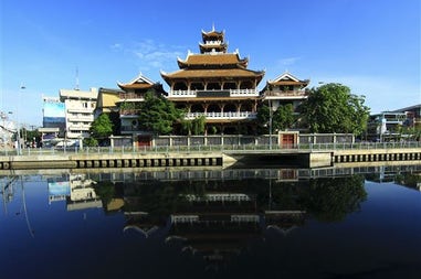Ben Thanh Market in Saigon in Vietnam