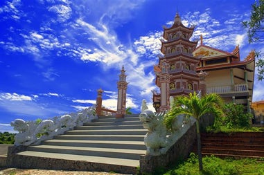 Buddhist Temple in Phan Thiet in Vietnam