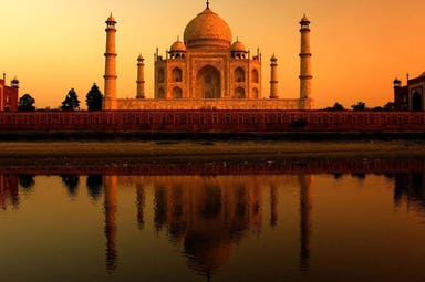 Coffee with Taj Mahal