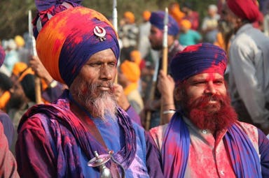 Holi e Hola Mohalla - Feste In India e Viaggio Nel Nord Del'India