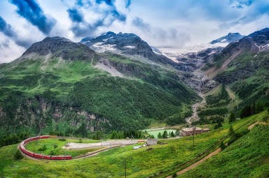 Bernina Express Tour starting from Milan