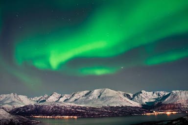Aurora Boreale e Husky safari in Norvegia