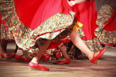 The Folklore show at Nikolaevsky Palace in Russia