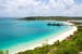 View of the crystal.clear sea in Anguilla