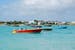 Boats in the harbour in Anguilla