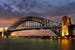 Il SydneyHarbour Bridge a Sydney in Australia