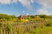 Typical house and landscape on Bonaire