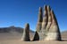 The Hand in the desert of Atacama in CHile
