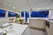 Interiors of a sailing boat Leopard 40