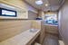 Interiors of a sailing boat Leopard 40