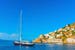 Greece Hydra sea Sea in Hydra in Greece